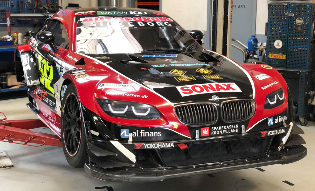 Bilen er klar !
(Foto: Motorsporten.dk)